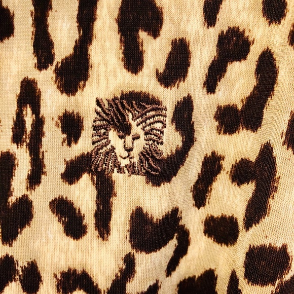 EUC Anne Klein Animal Print Dress Size L - Picture 2 of 10